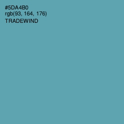 #5DA4B0 - Tradewind Color Image