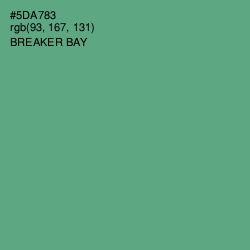 #5DA783 - Breaker Bay Color Image