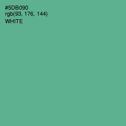 #5DB090 - Breaker Bay Color Image