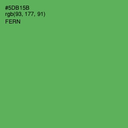 #5DB15B - Fern Color Image