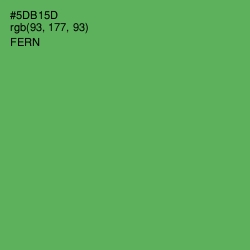 #5DB15D - Fern Color Image