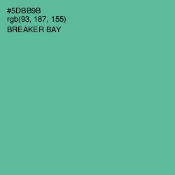 #5DBB9B - Breaker Bay Color Image