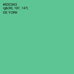 #5DC593 - De York Color Image