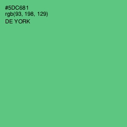 #5DC681 - De York Color Image