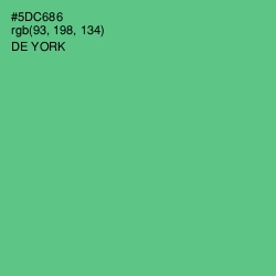 #5DC686 - De York Color Image