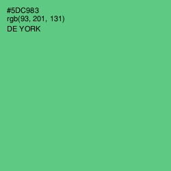 #5DC983 - De York Color Image