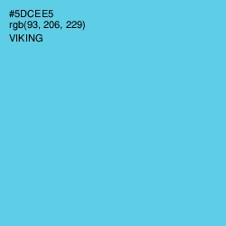 #5DCEE5 - Viking Color Image