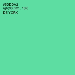 #5DDDA2 - De York Color Image