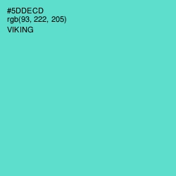 #5DDECD - Viking Color Image