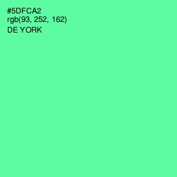 #5DFCA2 - De York Color Image