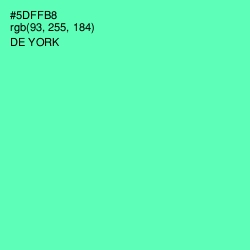 #5DFFB8 - De York Color Image