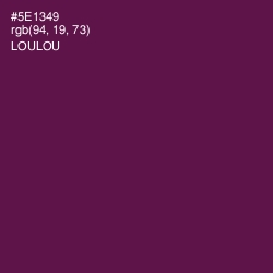 #5E1349 - Loulou Color Image