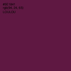 #5E1841 - Loulou Color Image