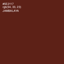 #5E2117 - Jambalaya Color Image