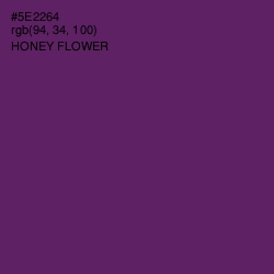 #5E2264 - Honey Flower Color Image