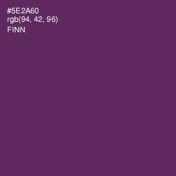 #5E2A60 - Finn Color Image