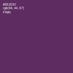 #5E2C61 - Finn Color Image