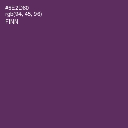 #5E2D60 - Finn Color Image