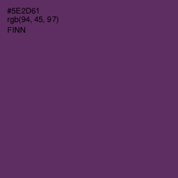 #5E2D61 - Finn Color Image