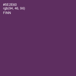 #5E2E60 - Finn Color Image