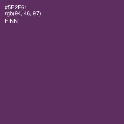 #5E2E61 - Finn Color Image