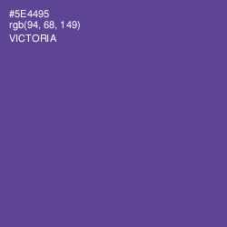 #5E4495 - Victoria Color Image