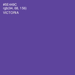 #5E449C - Victoria Color Image
