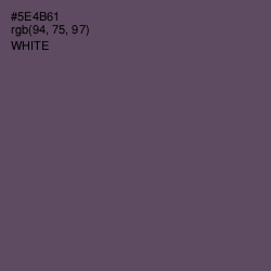 #5E4B61 - Scarpa Flow Color Image