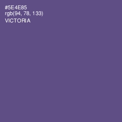 #5E4E85 - Victoria Color Image