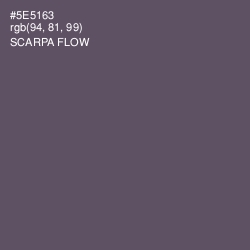 #5E5163 - Scarpa Flow Color Image