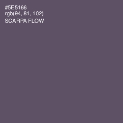 #5E5166 - Scarpa Flow Color Image