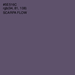 #5E516C - Scarpa Flow Color Image