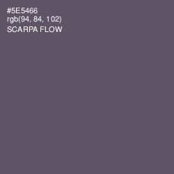 #5E5466 - Scarpa Flow Color Image