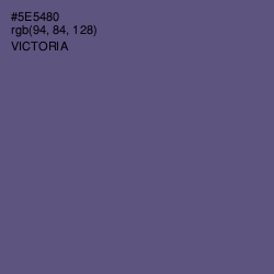 #5E5480 - Victoria Color Image