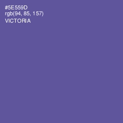 #5E559D - Victoria Color Image