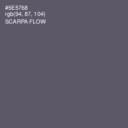 #5E5768 - Scarpa Flow Color Image