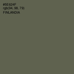 #5E624F - Finlandia Color Image