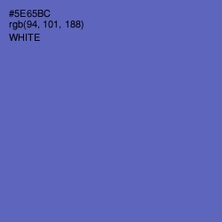 #5E65BC - San Marino Color Image