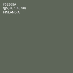 #5E665A - Finlandia Color Image