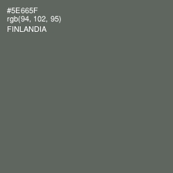 #5E665F - Finlandia Color Image