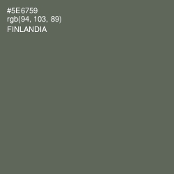 #5E6759 - Finlandia Color Image