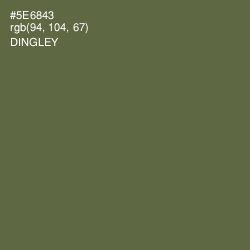 #5E6843 - Dingley Color Image