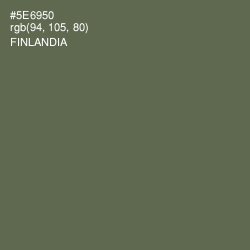 #5E6950 - Finlandia Color Image