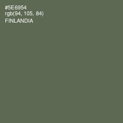 #5E6954 - Finlandia Color Image