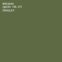 #5E6A43 - Dingley Color Image