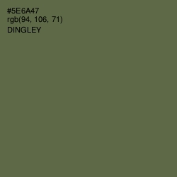 #5E6A47 - Dingley Color Image