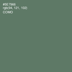 #5E7966 - Como Color Image
