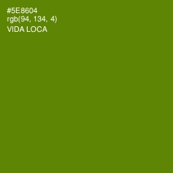 #5E8604 - Vida Loca Color Image