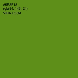 #5E8F18 - Vida Loca Color Image