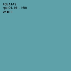 #5EA1A9 - Tradewind Color Image